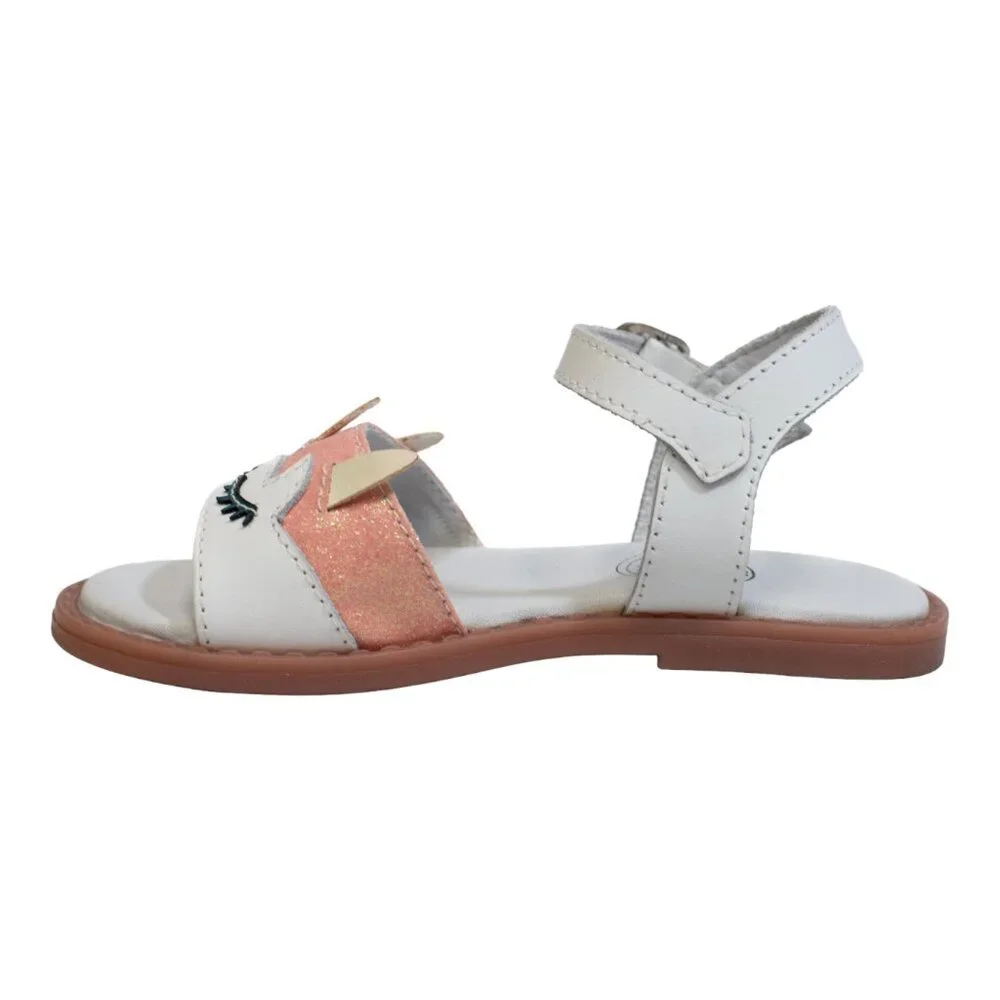 Two Pretty Handcrafted Leather Unicorn Sandals